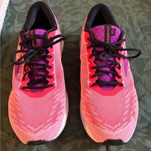 Brooks Women’s Pink Running Shoes with Black Accents